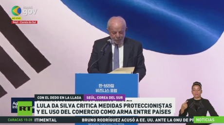 Lula critica medidas proteccionistas y el uso del comercio como arma entre países