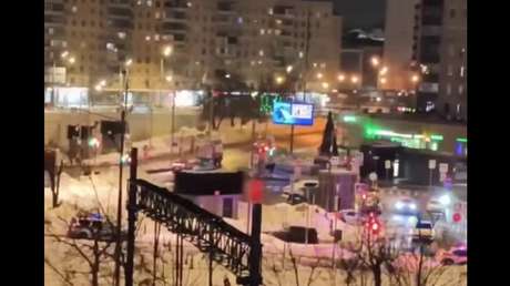 Muere un policía y otros dos resultan heridos al explotar un coche policial en Moscú