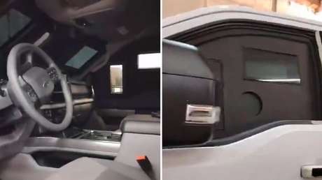 VIDEO: Así luce el interior de un 'narcotanque-monstruo' blindado que usan cárteles mexicanos