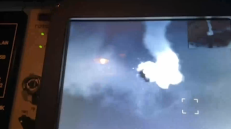 VIDEO: El trabajo del "escudo fiable" ruso Tor-M2 al derribar drones de Kiev