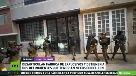 Desarticulan un taller de explosivos en Colombia con nexos con el ELN