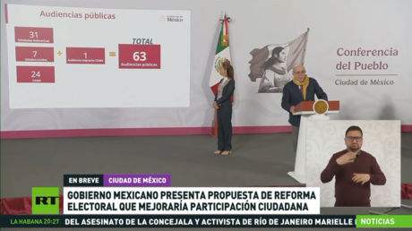 Gobierno de México presenta propuesta de reforma electoral que que busca mejorar la participación ciudadana
