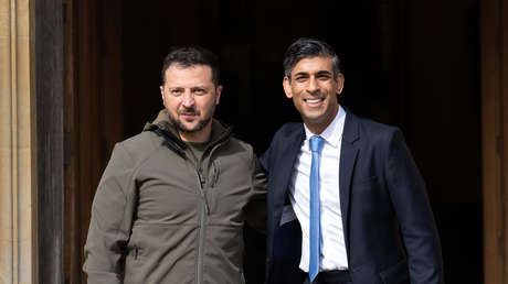 Ex primer ministro británico Rishi Sunak se convierte en asesor de Zelenski