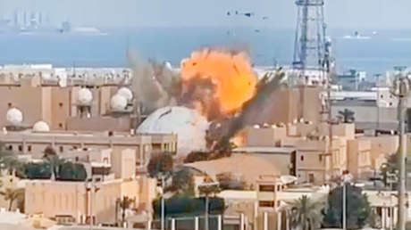 VIDEO: Dron kamikaze iraní despedaza costoso radar de EE.UU. en Baréin