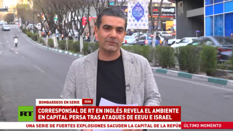 Corresponsal de RT en Inglés describe el ambiente en la capital persa tras ataques de EE.UU. e Israel