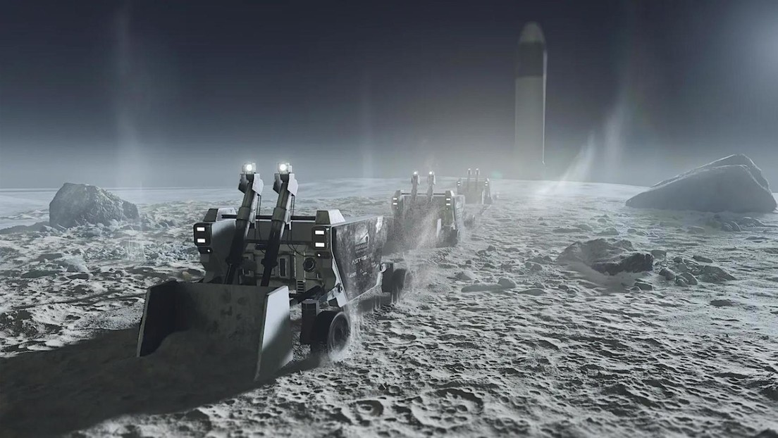 Excavadora diseñada para minería lunar supera prueba en EE.UU.