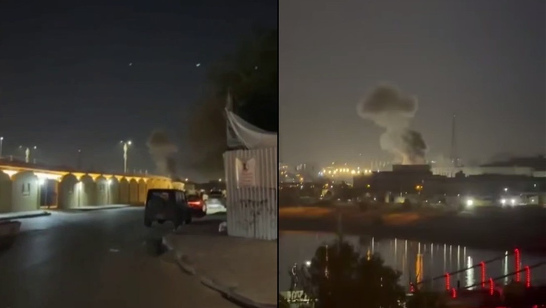 VIDEOS: Ataques masivos con drones contra la Embajada de EE.UU. en Irak