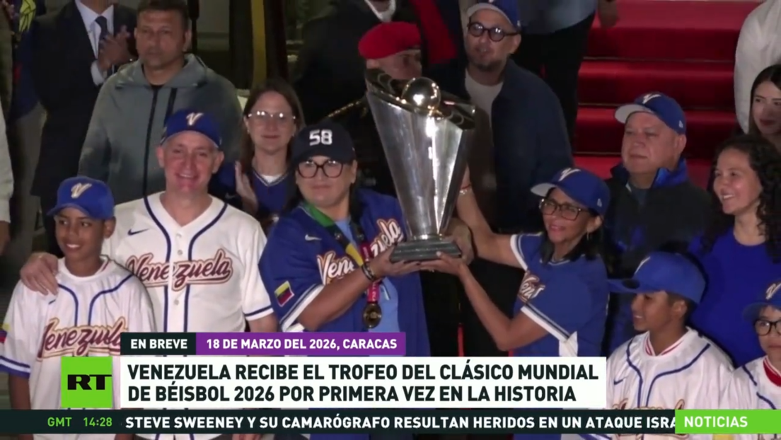 Venezuela recibe el trofeo del Clásico Mundial de Béisbol 2026 por ...
