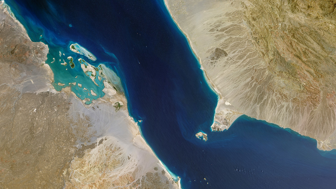 Mar Rojo Estrecho De Bab El Mandeb Otra Carta Del Eje De La 