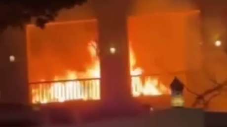 Oficina de la CIA en Dubái es objetivo de un ataque de Irán (VIDEO)