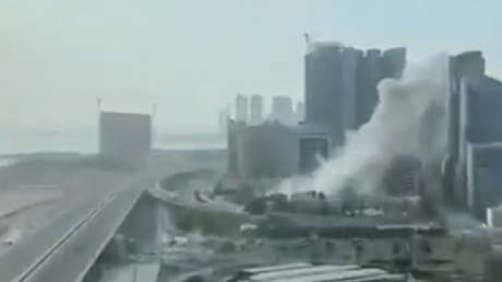 VIDEO: Reportan impacto en un hotel cinco estrellas en Baréin