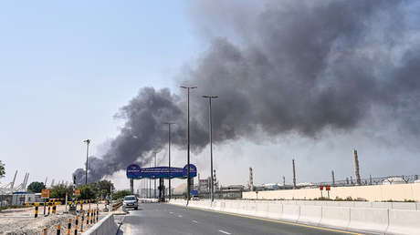 VIDEOS: Impactantes imágenes desde EAU de la respuesta iraní a los ataques de EE.UU. e Israel