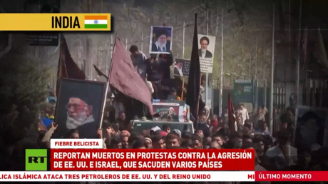 Reportan muertos en protestas en varios países contra la agresión de EE.UU. e Israel