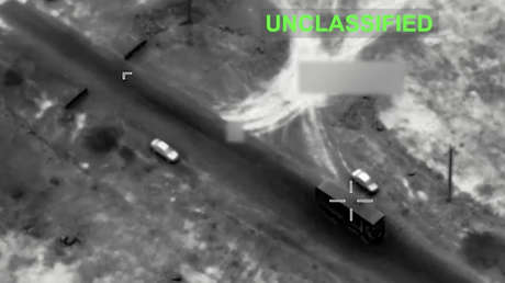 Nuevas imágenes de ataques de EE.UU. sobre objetivos iraníes (VIDEO)