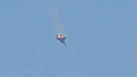 VIDEO: Se estrella un F-15 de EE.UU. en Kuwait