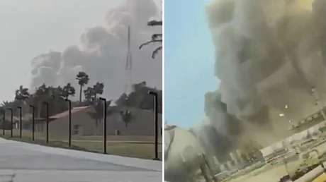 Ataque con drones contra una gran refinería en Arabia Saudita (VIDEO)