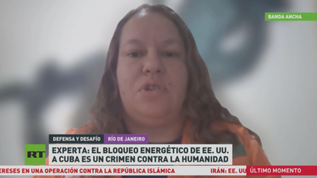 Experta: El bloqueo energético de EE.UU. a Cuba es un crimen contra la humanidad