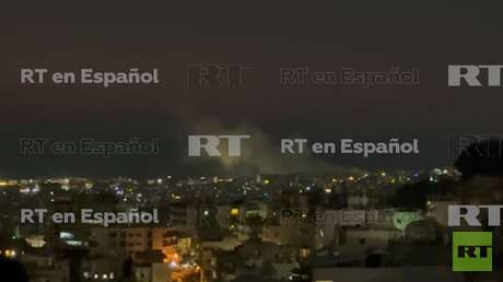 VIDEO: Enorme nube de humo tras impacto de misil israelí en Beirut