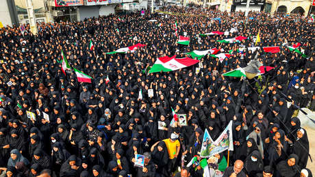 "¡Muerte a EE.UU.! ¡Muerte a Israel!": manifestantes inundan las calles de Irán (VIDEOS)