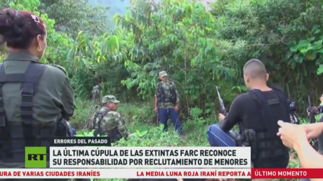 La última cúpula de las extintas FARC reconoce su responsabilidad por reclutamiento de menores