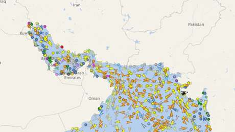 Decenas de buques quedan varados a ambos lados del estrecho de Ormuz tras su cierre por Irán