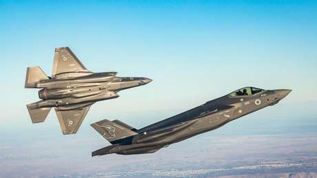 Israel se atribuye el primer derribo de la historia de un avión de combate tripulado por un caza F-35