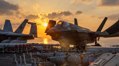 El portaviones de EE.UU. más grande del mundo, "activo 24/7" en medio de la ofensiva contra Irán (FOTOS)