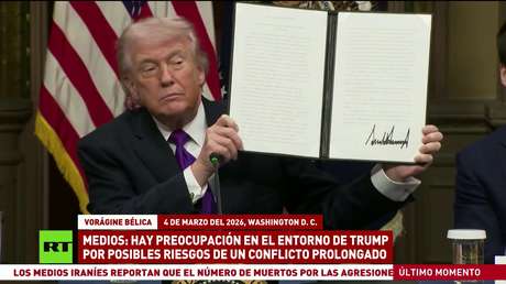 Hay preocupación en el entorno de Trump por posibles riesgos de un conflicto prolongado