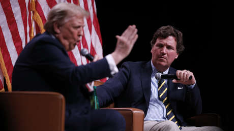 "¡No es MAGA!" Trump arremete contra Carlson tras críticas a la agresión contra Irán