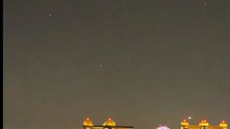 VIDEO: Numerosos misiles interceptores iluminan el cielo de Catar