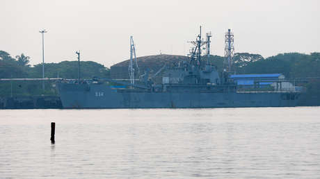 La India permitió que un buque de guerra iraní atracara en uno de sus puertos en medio de la agresión de EE.UU.