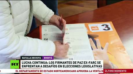 Firmantes de la paz, excombatientes de las FARC, se enfrentan a desafíos en elecciones legislativas