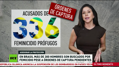 En Brasil más de 300 hombres son buscados por femicidio pese a órdenes de captura pendientes
