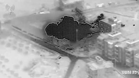 VIDEO: Momento del ataque israelí a una lanzadera de cohetes