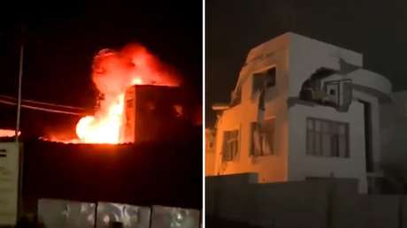 Medios iraníes: Ataque contra un hotel donde se encontraban soldados estadounidenses en Irak (VIDEO)