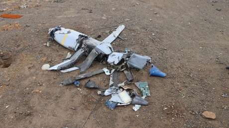 VIDEO: Irán derriba un dron israelí Hermes