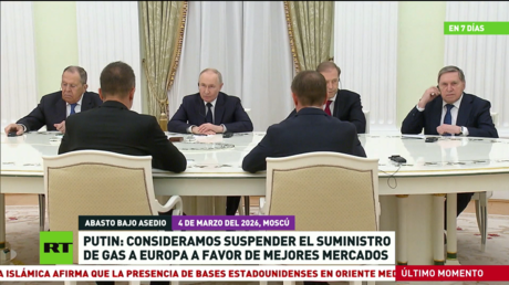 Putin denuncia que el régimen de Kiev se prepara para volar dos importantes gasoductos