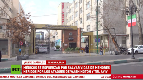 Médicos iraníes se esfuerzan por salvarles la vida a menores heridos por los ataques de EE.UU. e Israel