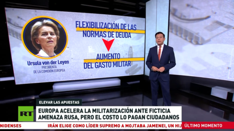 Europa acelera la militarización ante ficticia amenaza rusa, pero el costo lo pagan ciudadanos