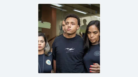 Acusado de violación grupal viste playera con la leyenda 'No te arrepientas de nada'