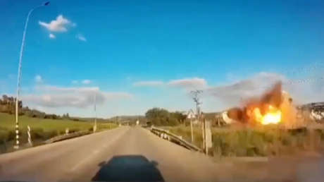 VIDEO: El preciso ataque de Hezbolá contra un importante centro estratégico israelí