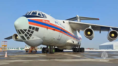 Rusia envía más de 13 toneladas de medicamentos a Irán