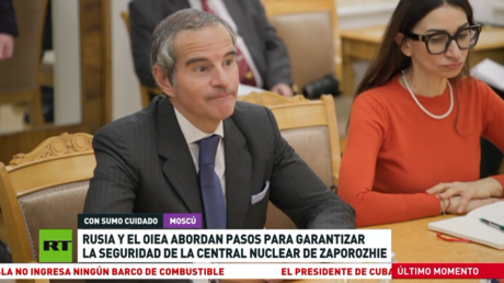 Rusia y el OIEA abordan pasos para garantizar la seguridad de la central nuclear de Zaporozhie
