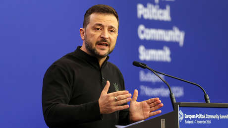 Zelenski sale de sus casillas ante el alivio de sanciones antirrusas por EE.UU.