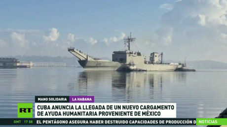 Cuba anuncia la llegada de un nuevo cargamento de ayuda humanitaria proveniente de México