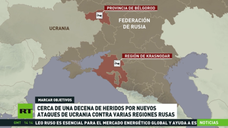 Cerca de una decena de heridos por nuevos ataques de Ucrania contra varias regiones rusas
