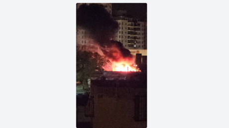 VIDEOS: Israel bajo un ataque iraní