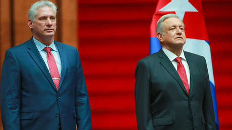 "Jamás olvidaremos tu permanente apoyo": Díaz-Canel agradece a López Obrador