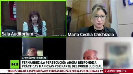 Cristina Fernández de Kirchner afirma que persecución en su contra responde a prácticas mafiosas del Poder Judicial