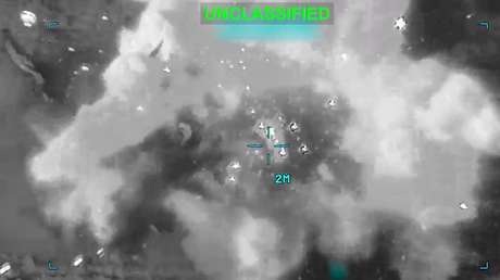 VIDEO: Nuevas imágenes de ataques de EE.UU. "neutralizando las amenazas" que plantea Irán